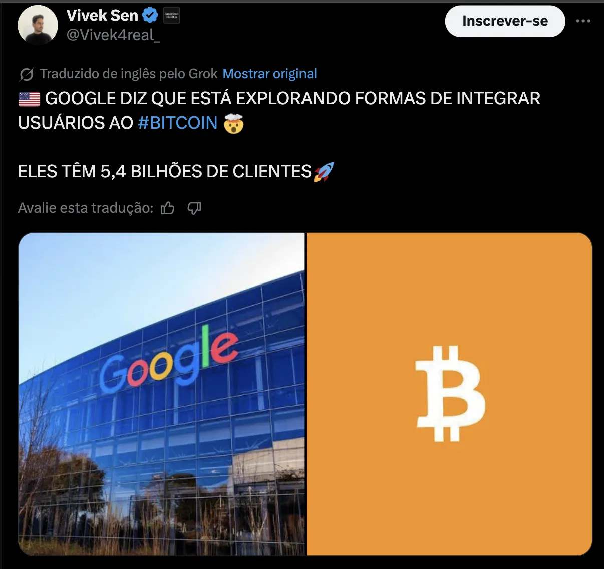 Gráfico sobre o impacto da legislação de Bitcoin