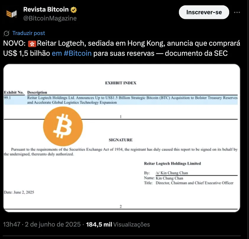 Gráfico de escalabilidade do Bitcoin